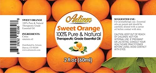 Artizen Slatko Orange Esencijalnih Ulja ( Čist & Prirodni - Undiluted) Terapeutski Razredu - Ogromna