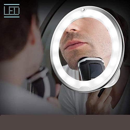 AEBDF DOVEO Šminku Ogledalo 360 Stepeni Prilagođavanja Crijevo Ogledalo u Kupatilu Noć Napuniti Svjetlo
