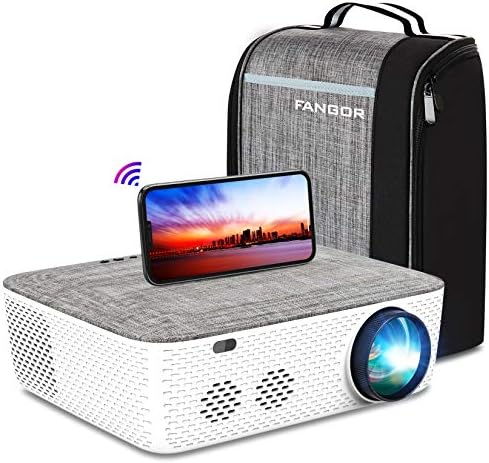 5G WiFi Projektor 4K Podržao - FANGOR 8500L Maternji 1080P Projektor Bluetooth Otvorenom Film Projektor