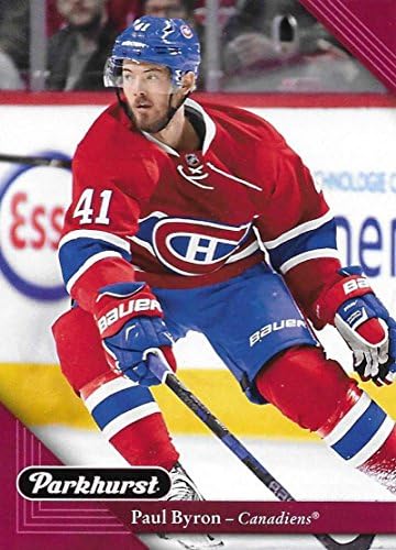 2017-18-Začepi NHL Hokej Trgovinu Karticu Crveni 126 Paul Byron Montrealu Kanađani