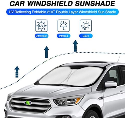 KUST Staklo Sunca Senci za 2013 2014 2015 2017 2018 2019 Ford Pobjeći Suncobrana Foldable Prozor Sunca